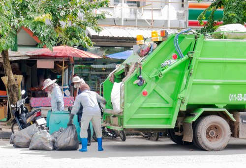 Eco-friendly disposal of garage items