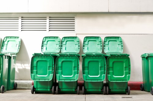 Eco-friendly disposal of garage items